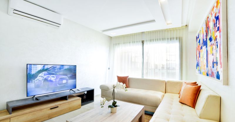360 degree photosphere of a bright interior
